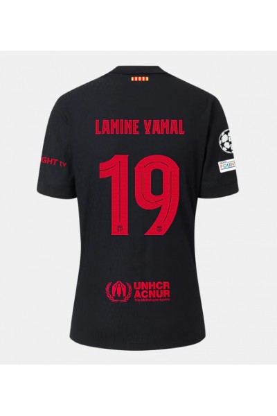 Fotbalové Dres Barcelona Lamine Yamal #19 Venkovní Oblečení 2024-25 Krátký Rukáv Fotbalové Dres Barcelona Lamine Yamal #19 Venkovní Oblečení 2024-25 Krátký Rukáv